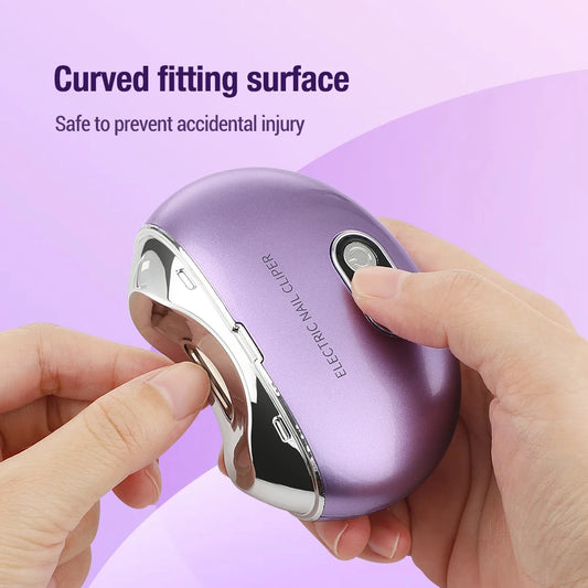 Electric Nail Clippers Rechargeable Mini Household Nail Trimming Machine